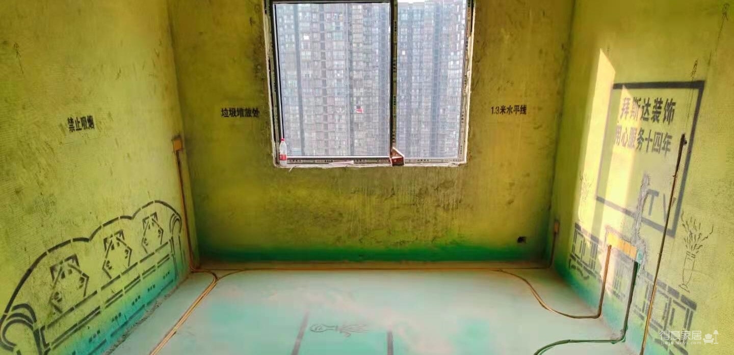 青山港都名居-水电实景图_4 